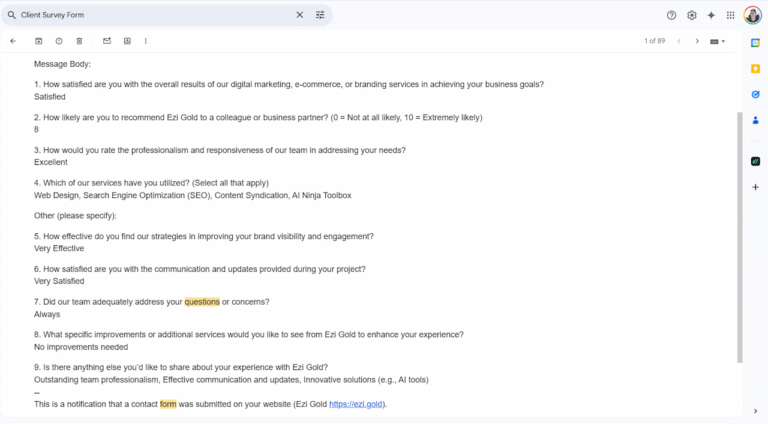 Jane Stevens Nutrition Feedback