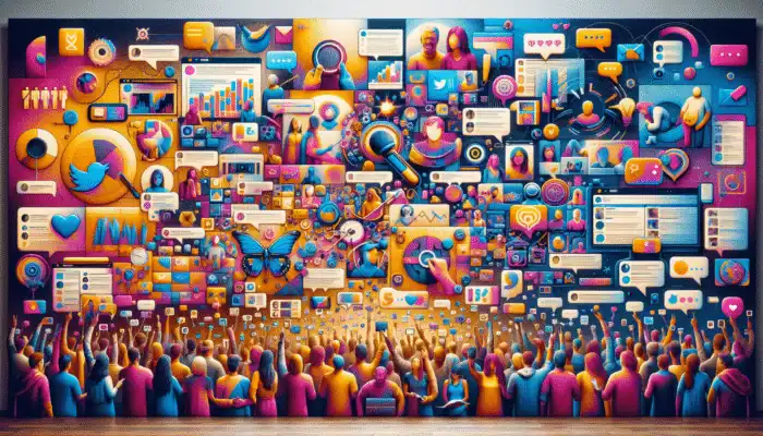 A collection of diverse customer testimonials shared across social media, websites, and in-person interviews.