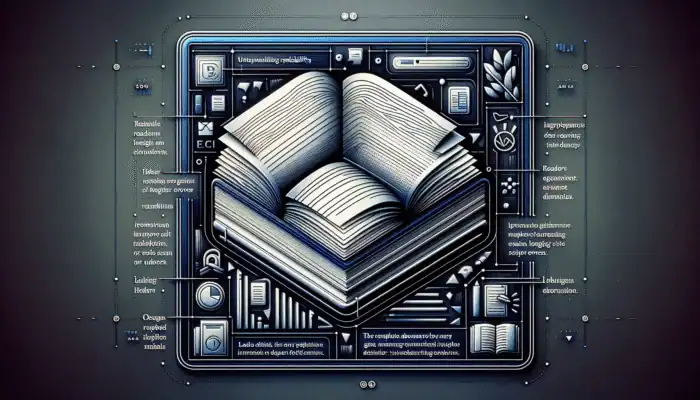 A webpage with clear header tags improving readability and user engagement, enhancing SEO.