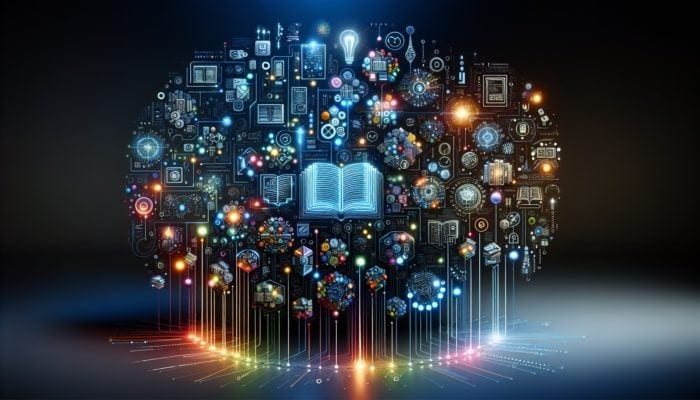 A digital interface showcasing personalised book recommendations based on user data, enhancing engagement and brand connection.